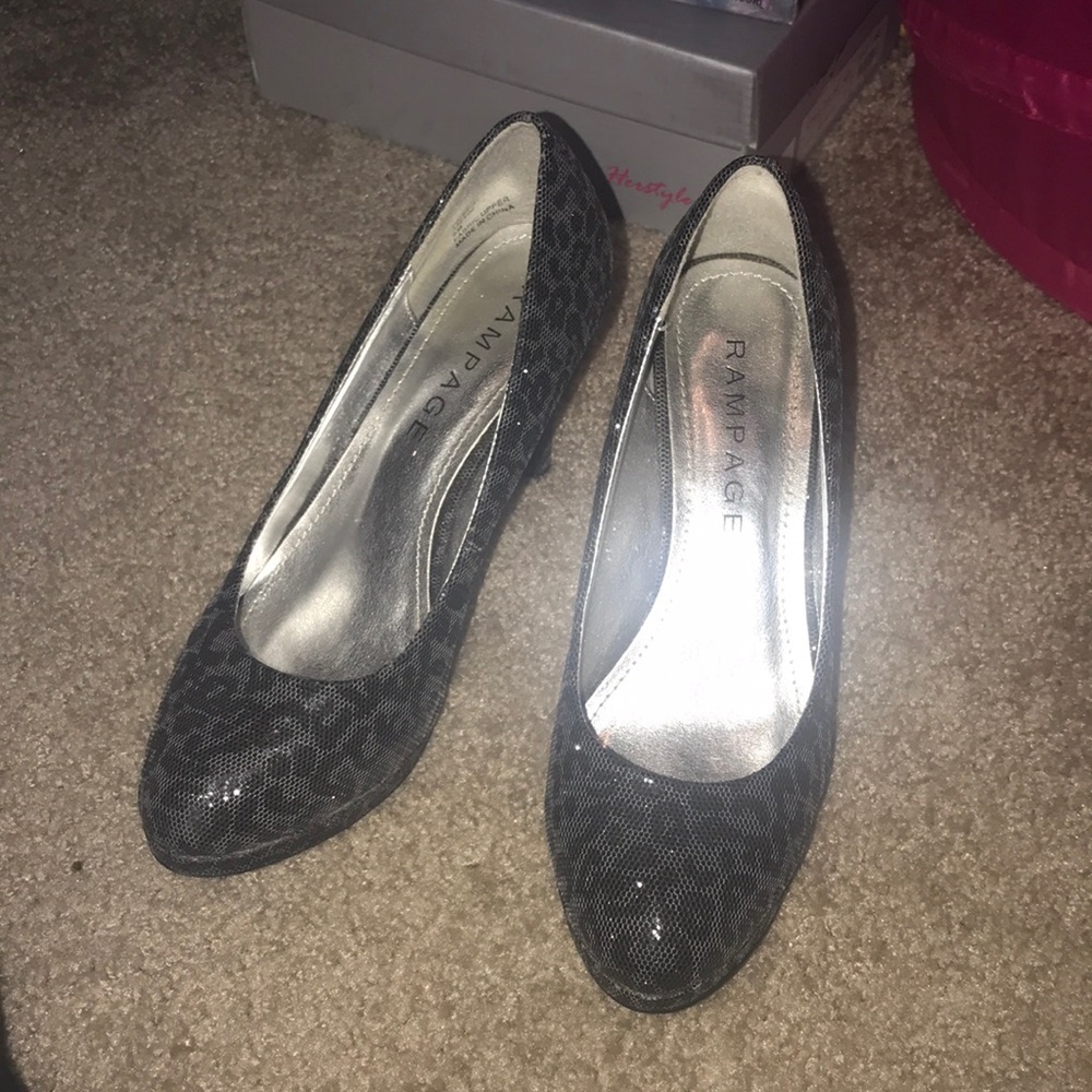 4in Chetaah print heels